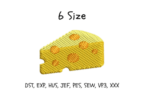 Cheese Embroidery Design: A Charming Touch for Personalized Gifts