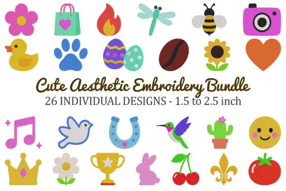 Cute Aesthetic Embroidery Bundle Review for Holiday Sellers