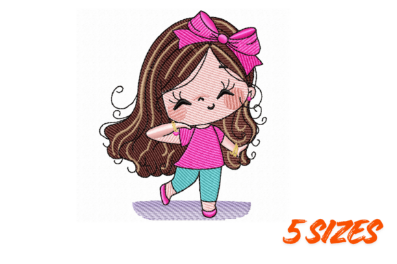 Cute Pink Girl Embroidery Design: A Designer’s Honest Review
