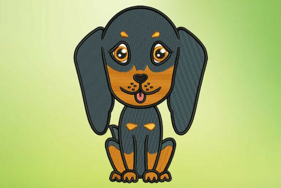 Dachshund Embroidery: A Playful Touch for Personalized Gifts