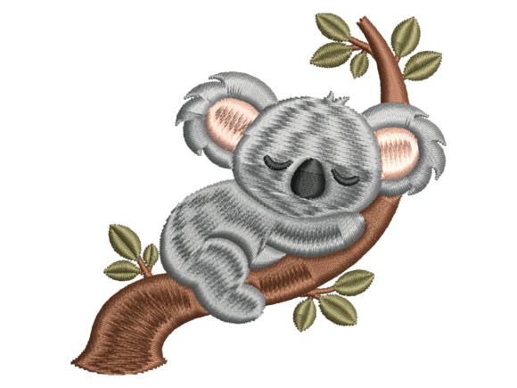Sleeping Koala Embroidery: A Designer’s Review for Boutique Sweatshirt Branding