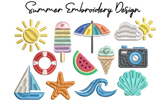 Summer Embroidery Design Bundle Review for Personalized Gifts